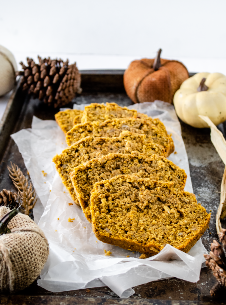 Healthy Gluten Free Pumpkin Bread